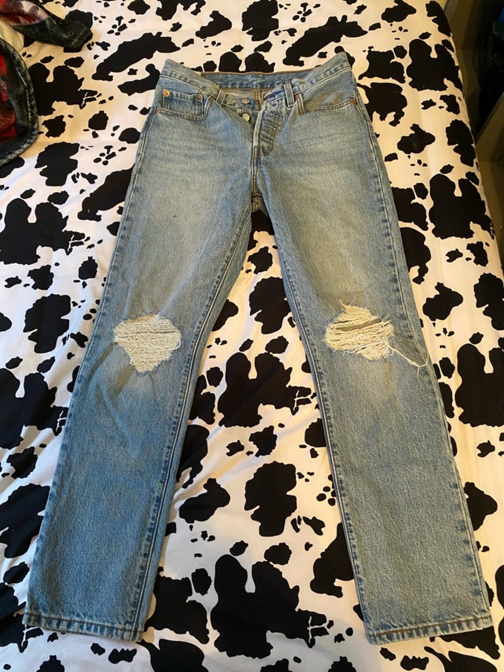 Levi's Light Blue 501 Classic Jeans
